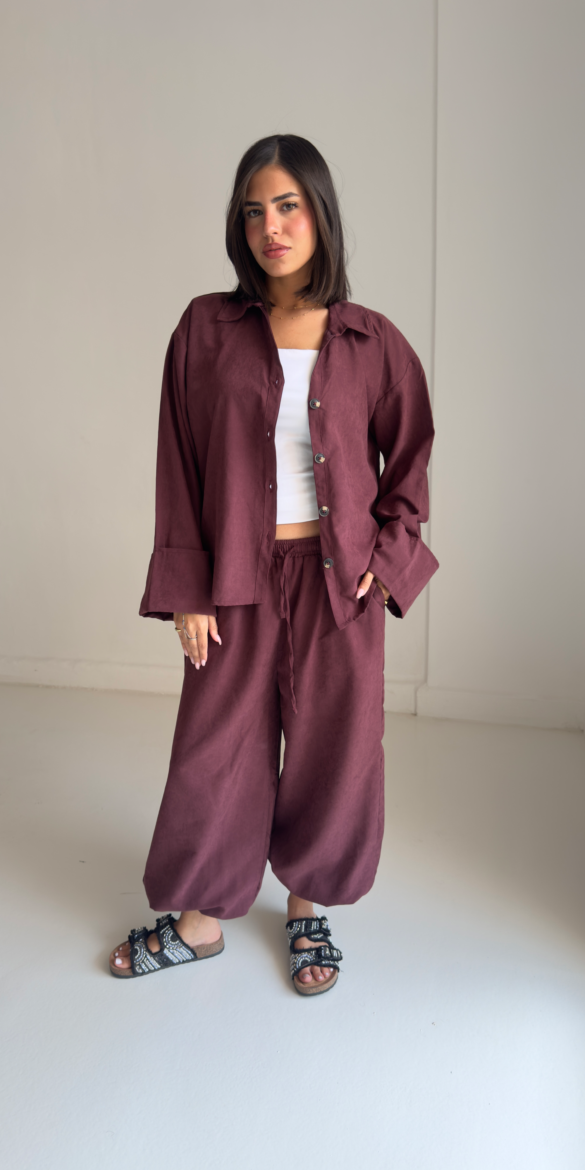Serene Set In Burgundy