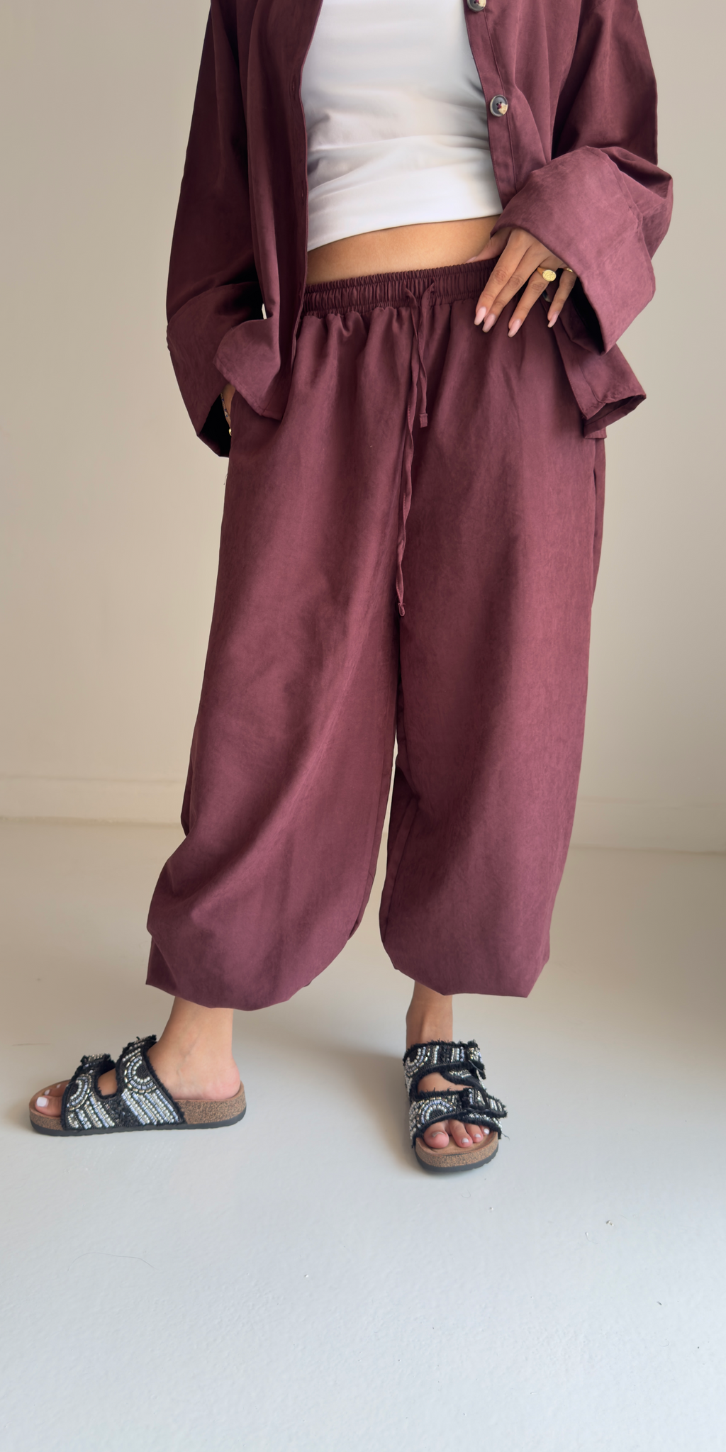 Serene Set In Burgundy