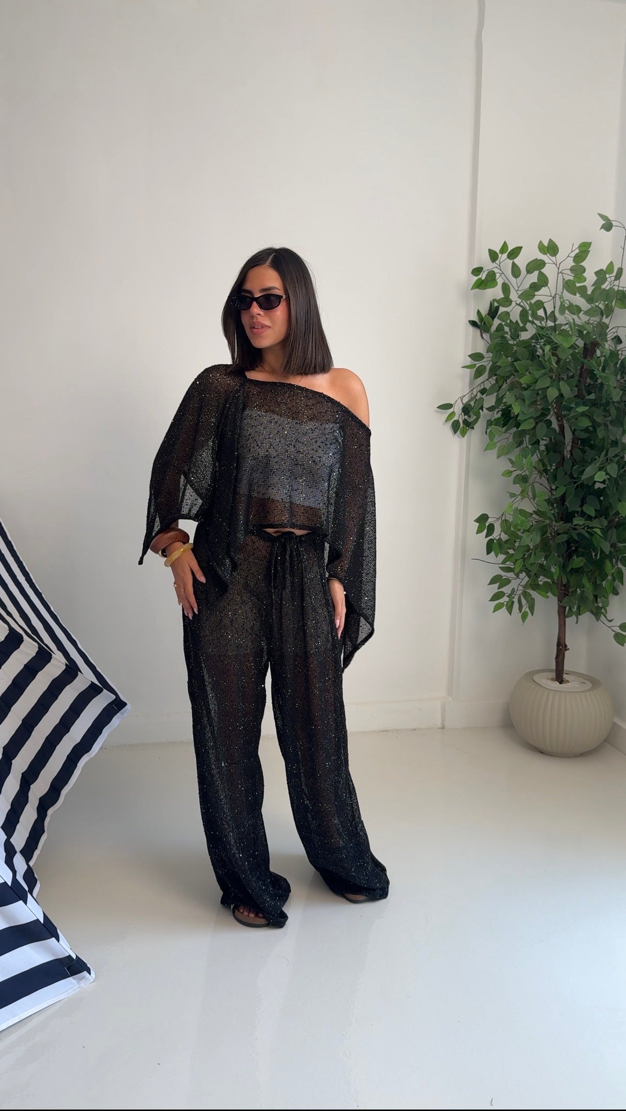 Black Shimmer Set