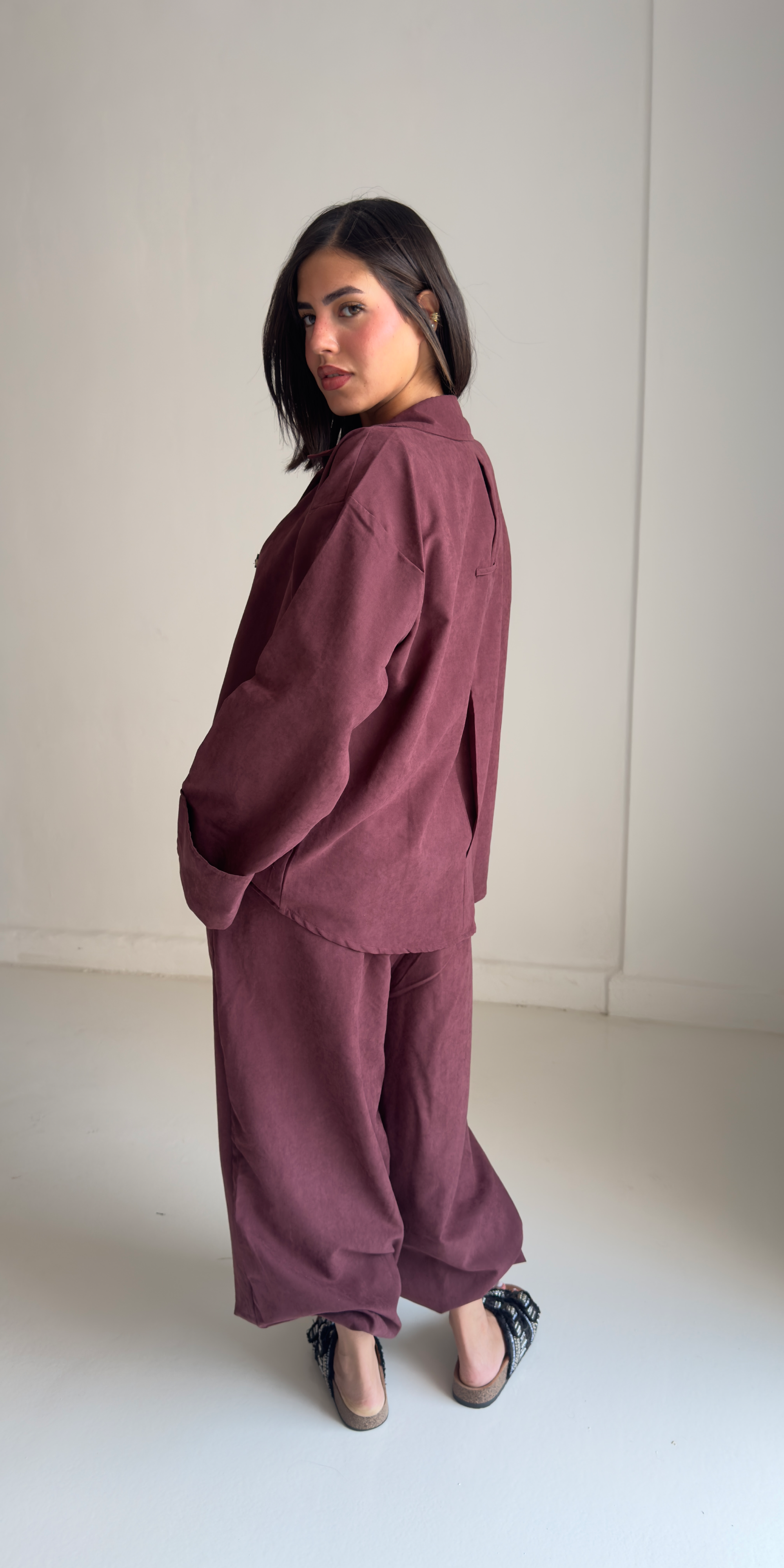 Serene Set In Burgundy