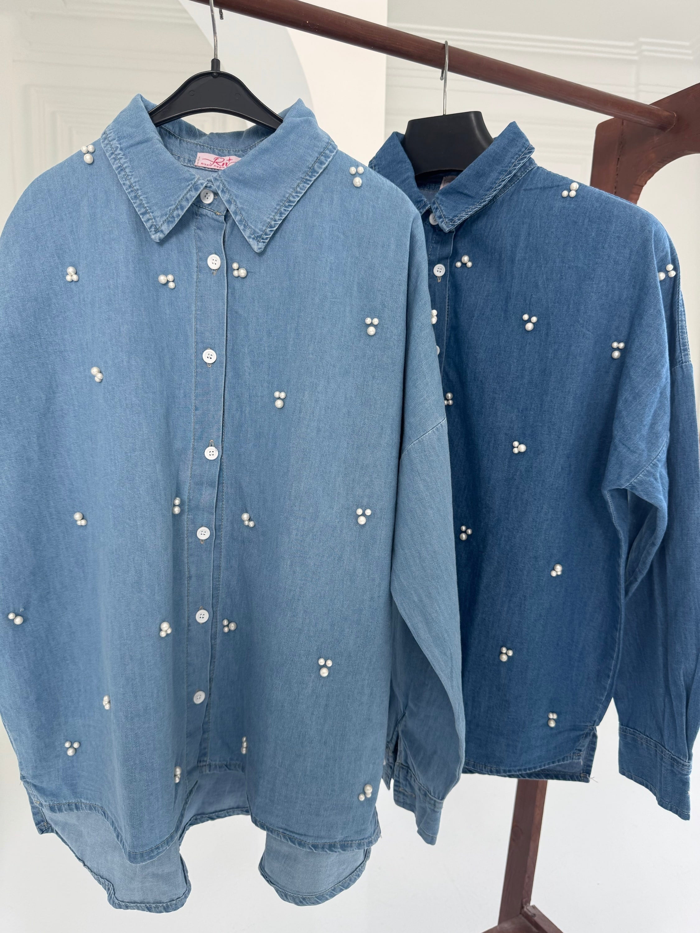 Pearl Denim Shirt