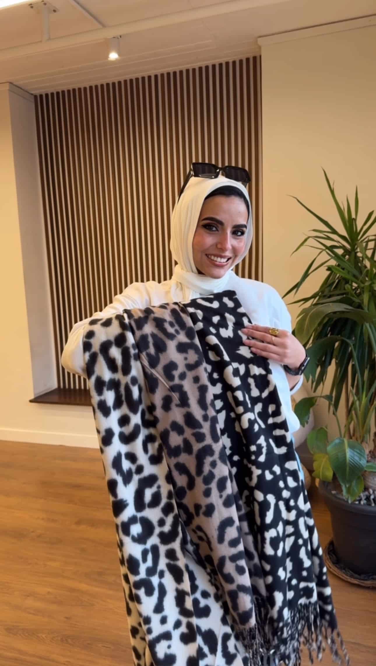 Tiger Wool shawl