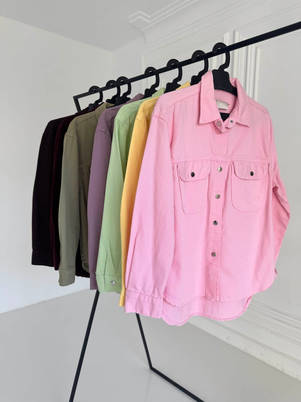 Multicolor Gabardine Jacket