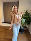 Brown Wool Scarf