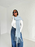 Babyblue Wool Scarf