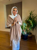 Coffee Brown wool Scarf