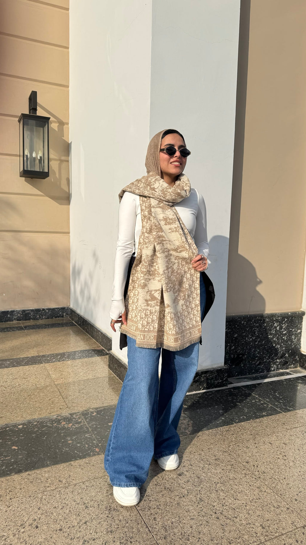 Trendy Christian Dior Shawl