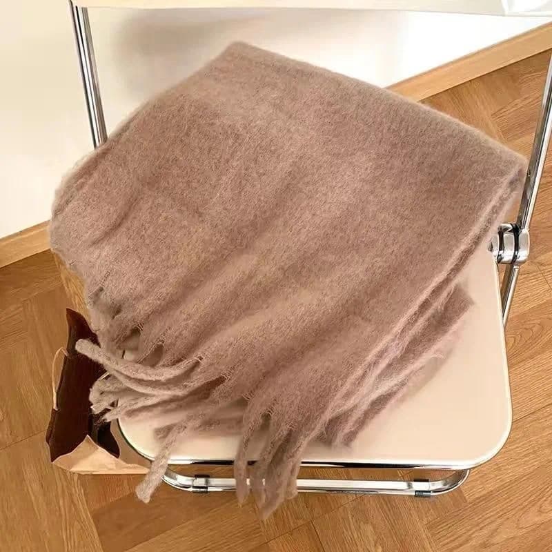Coffee Brown wool Scarf
