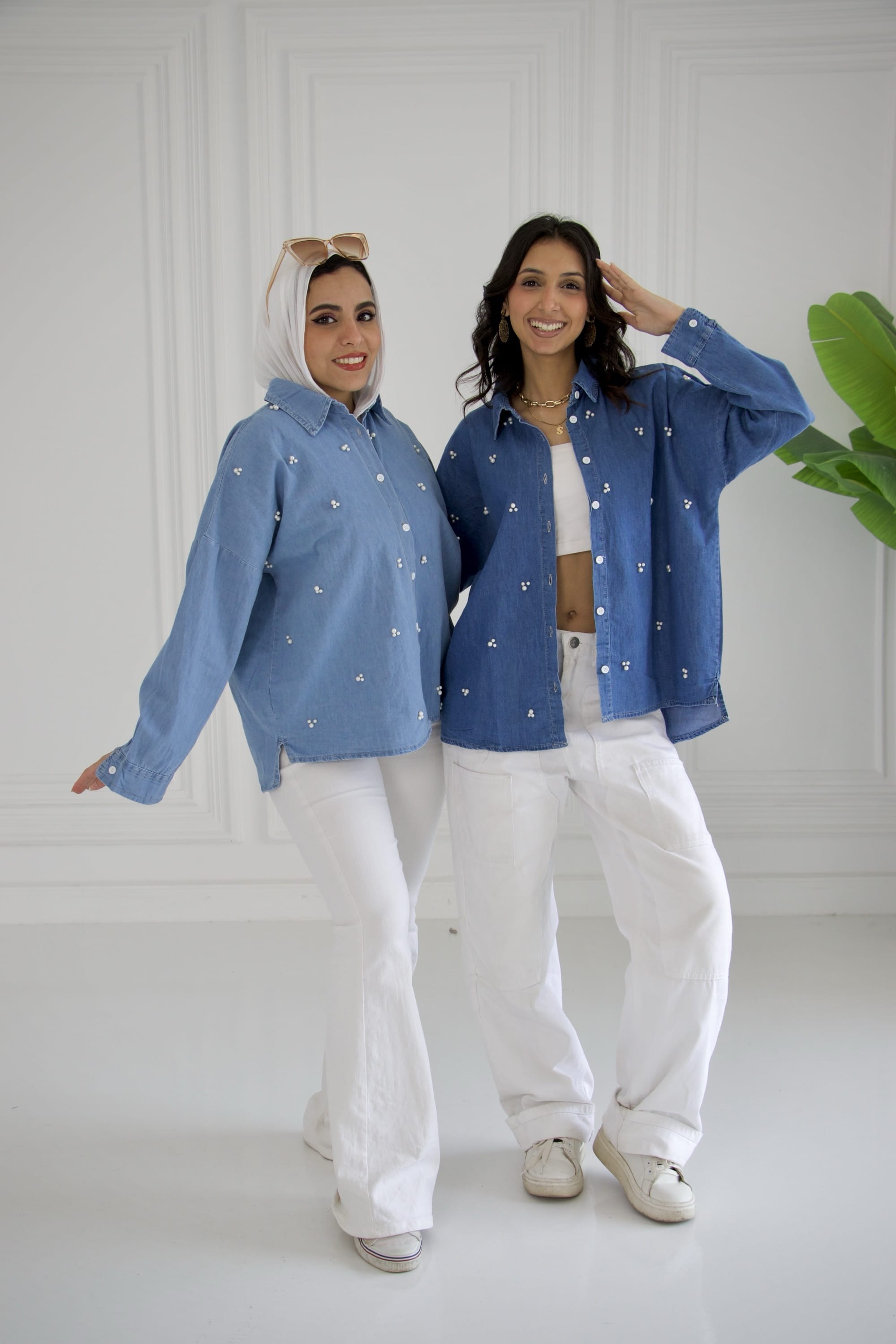Pearl Denim Shirt