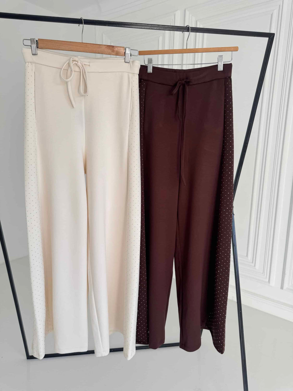 Sparkle Wide-leg Pants