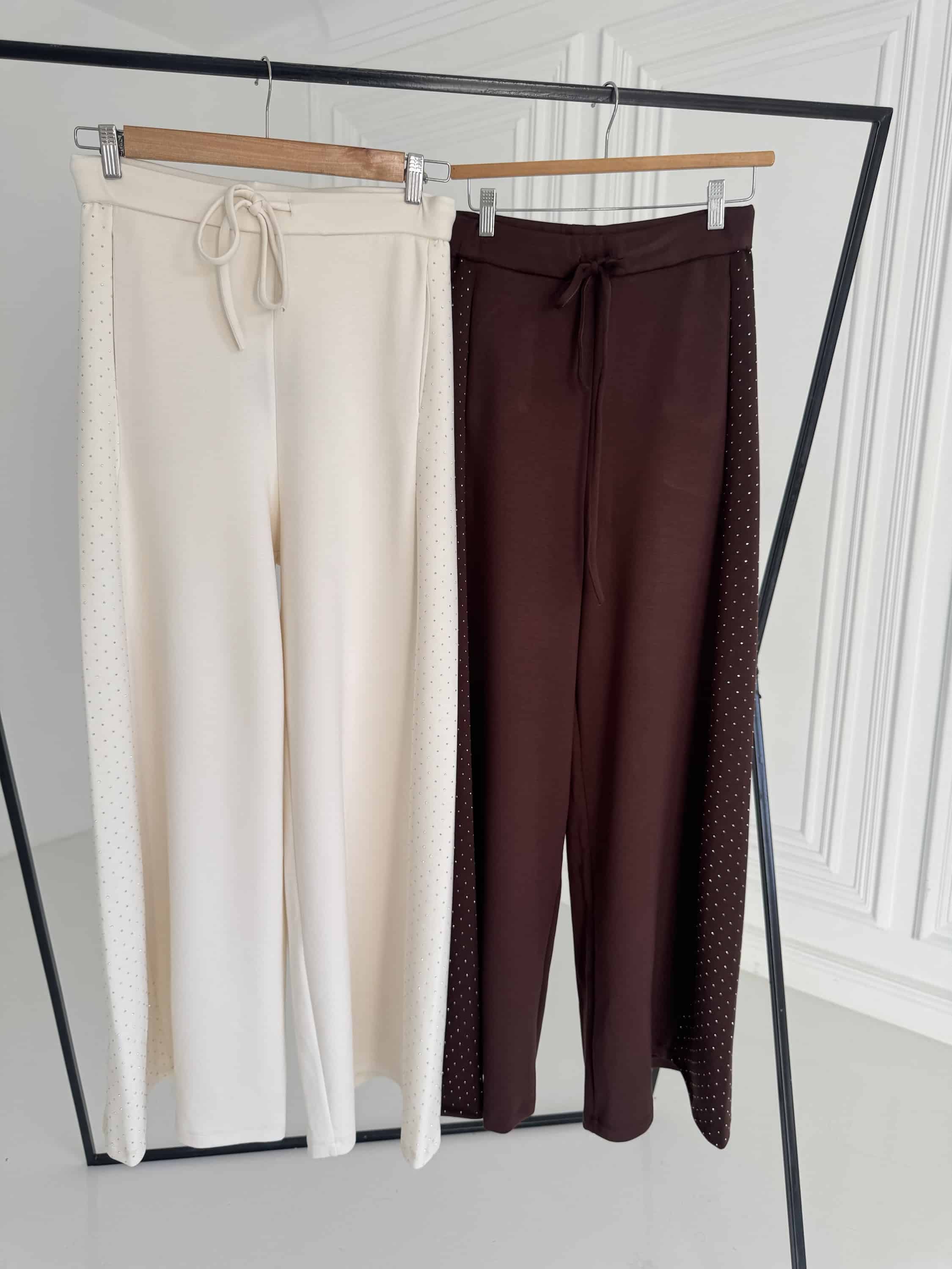 Sparkle Wide-leg Pants