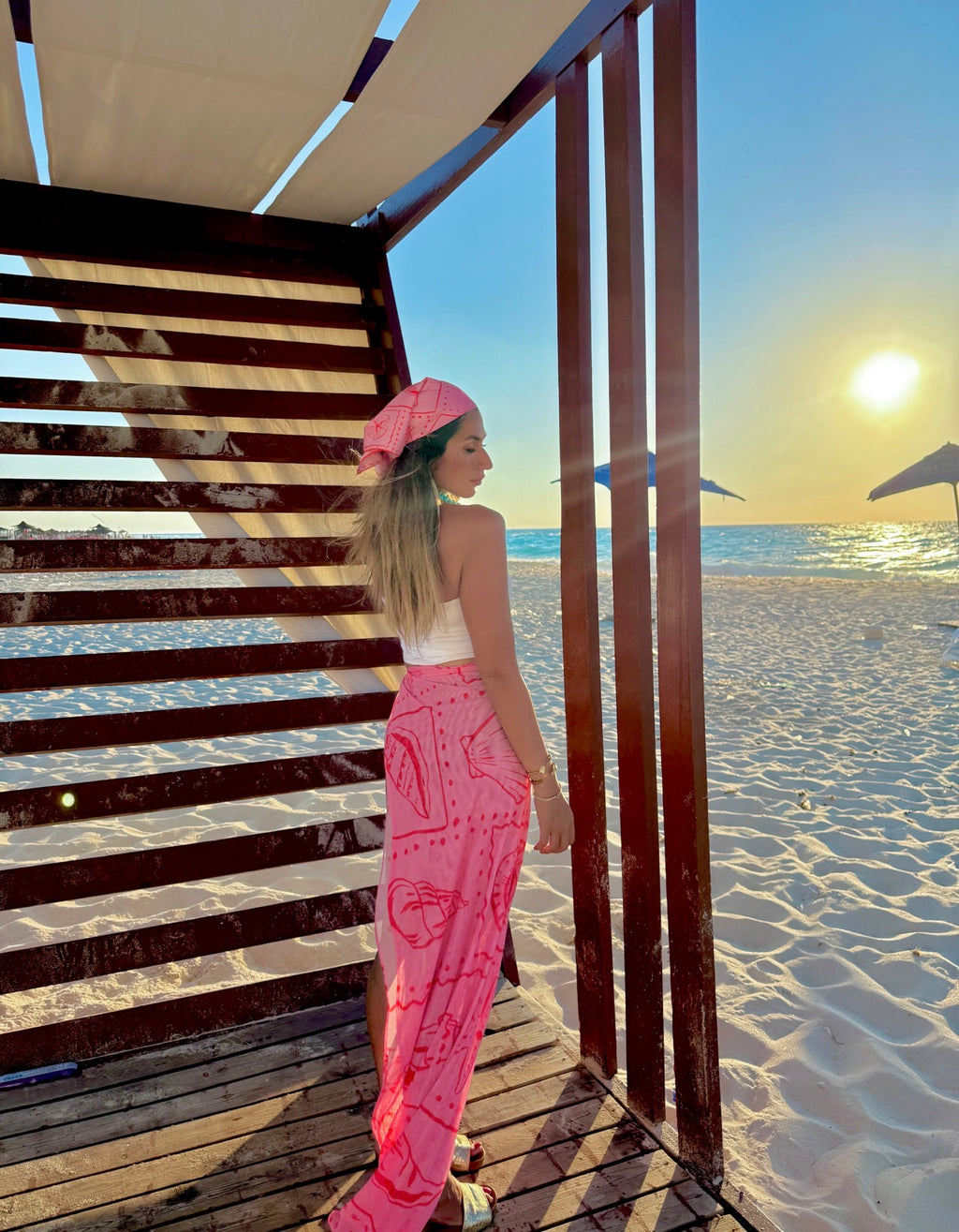 Pink Seashell Cover-Up