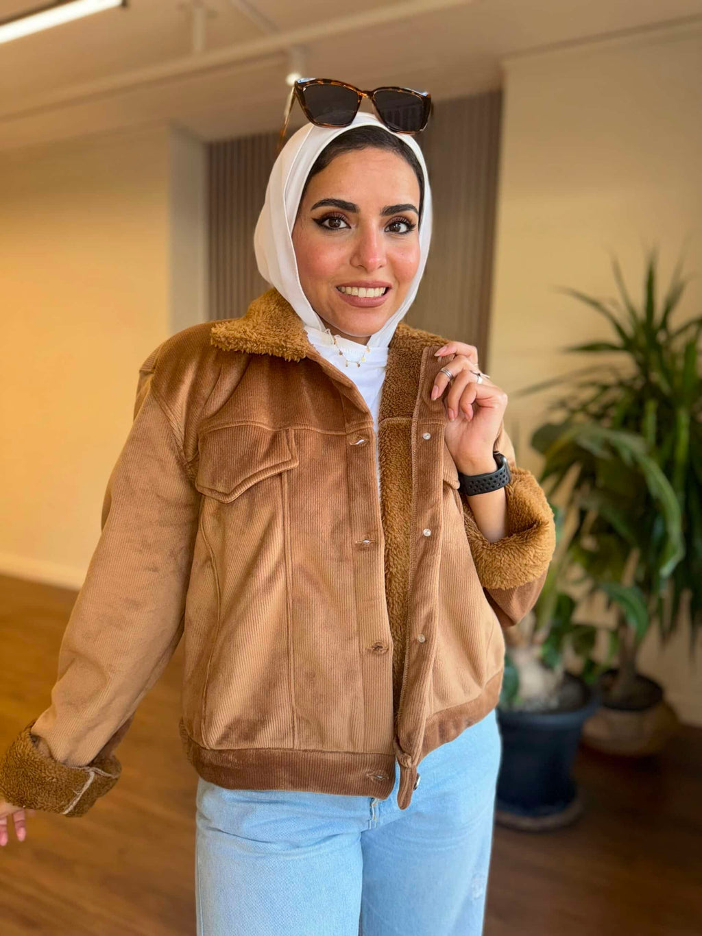 Cozy Fur-lined jacket