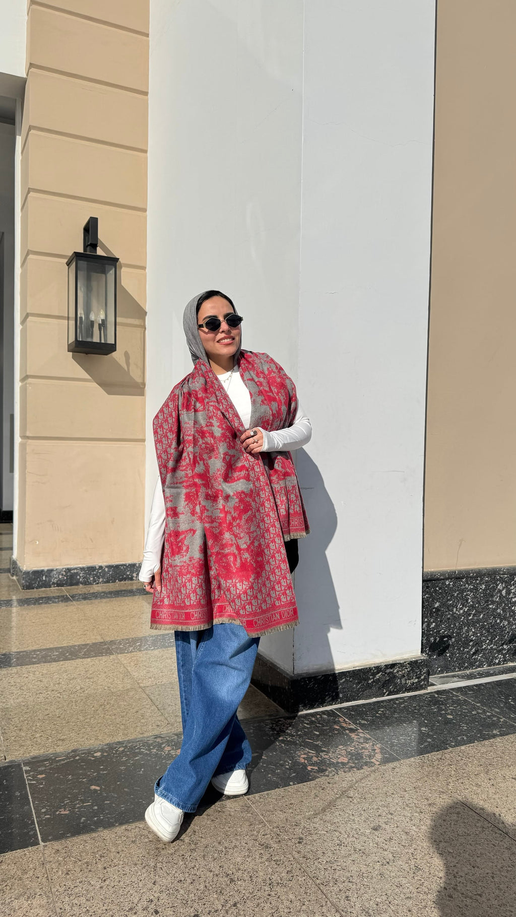 Trendy Christian Dior Shawl