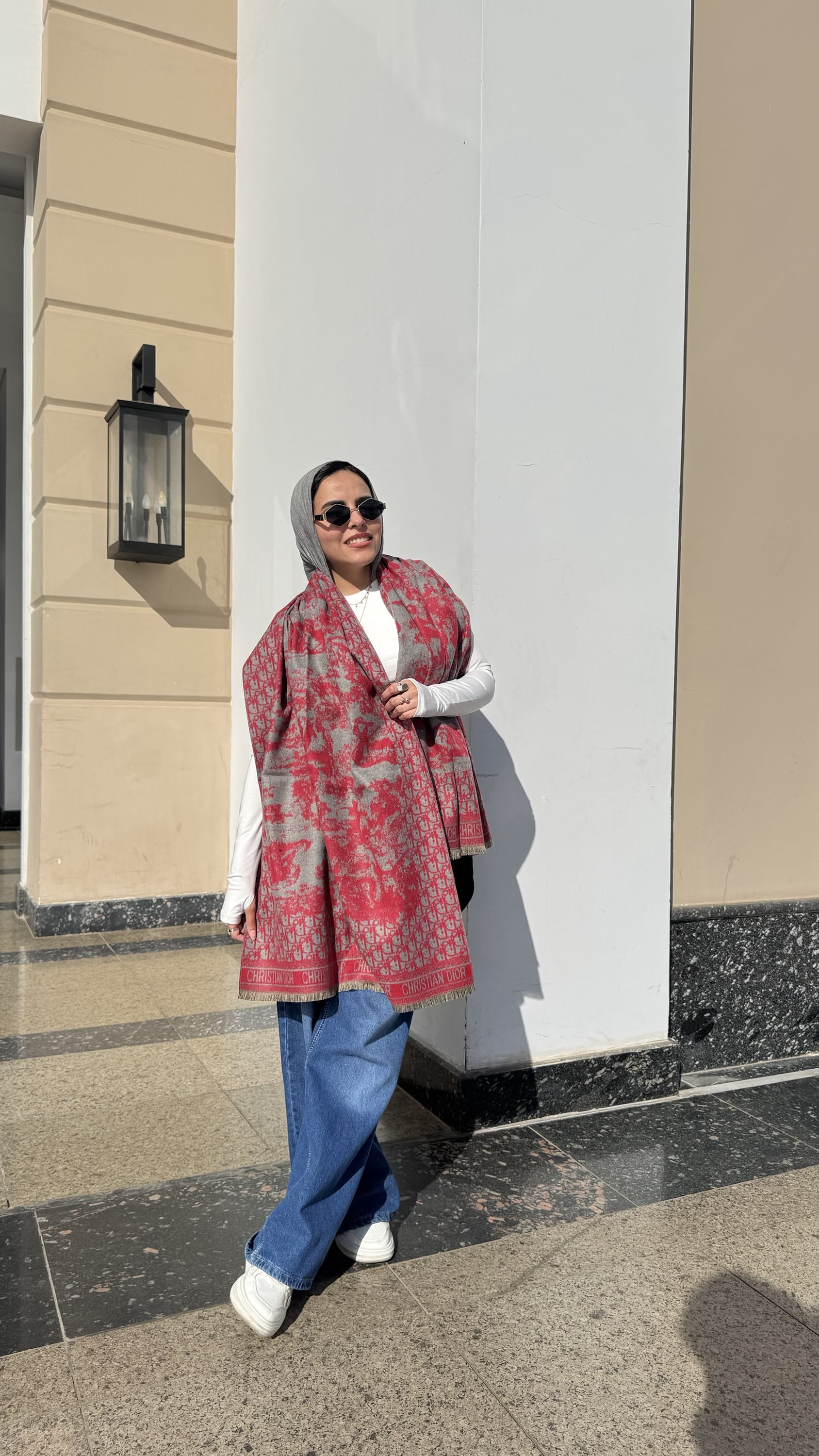 Trendy Christian Dior Shawl