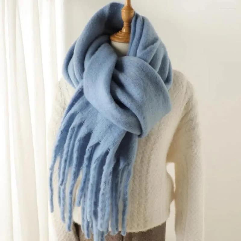 Babyblue Wool Scarf