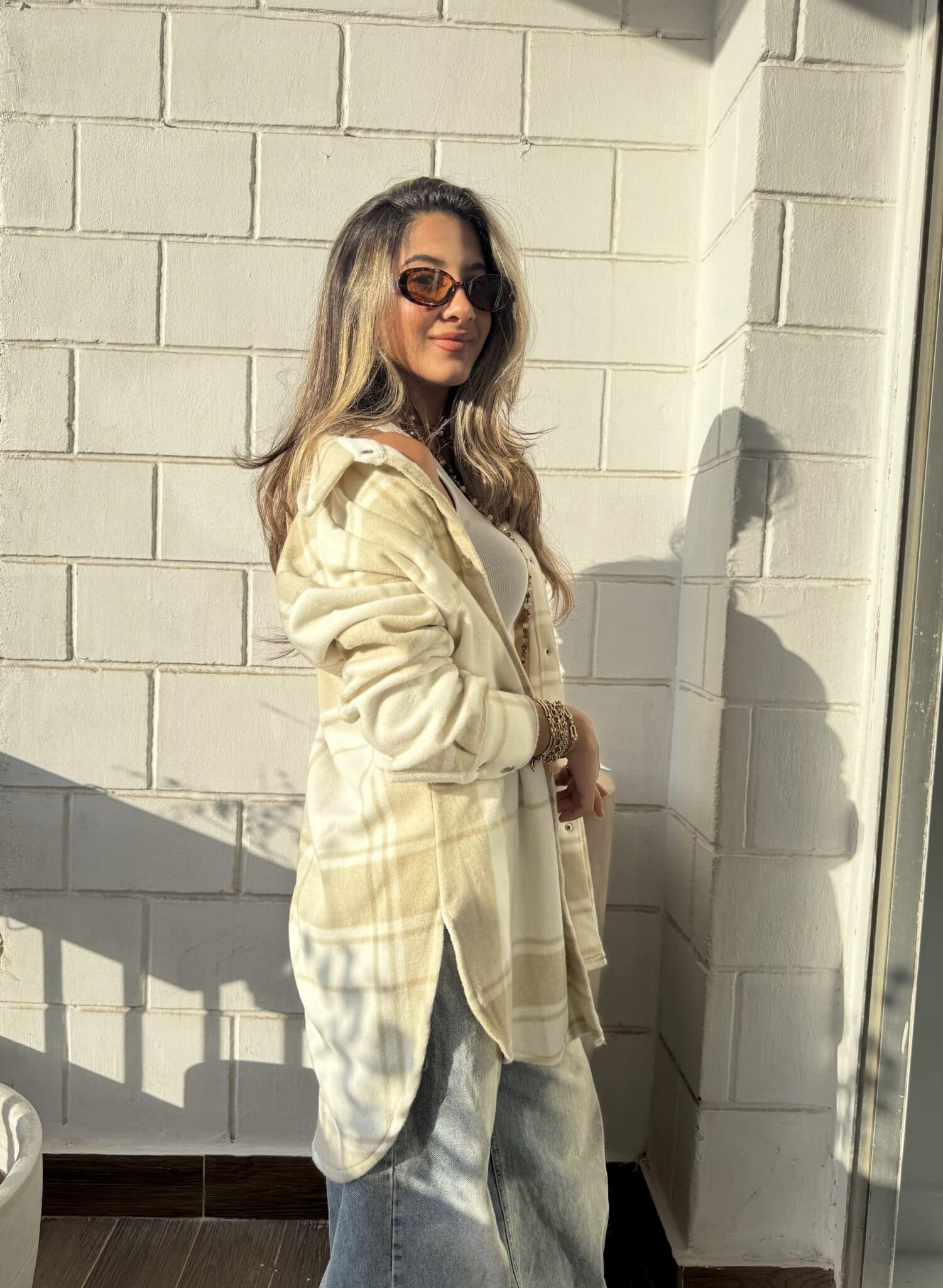 Plaid Oversized Shirt