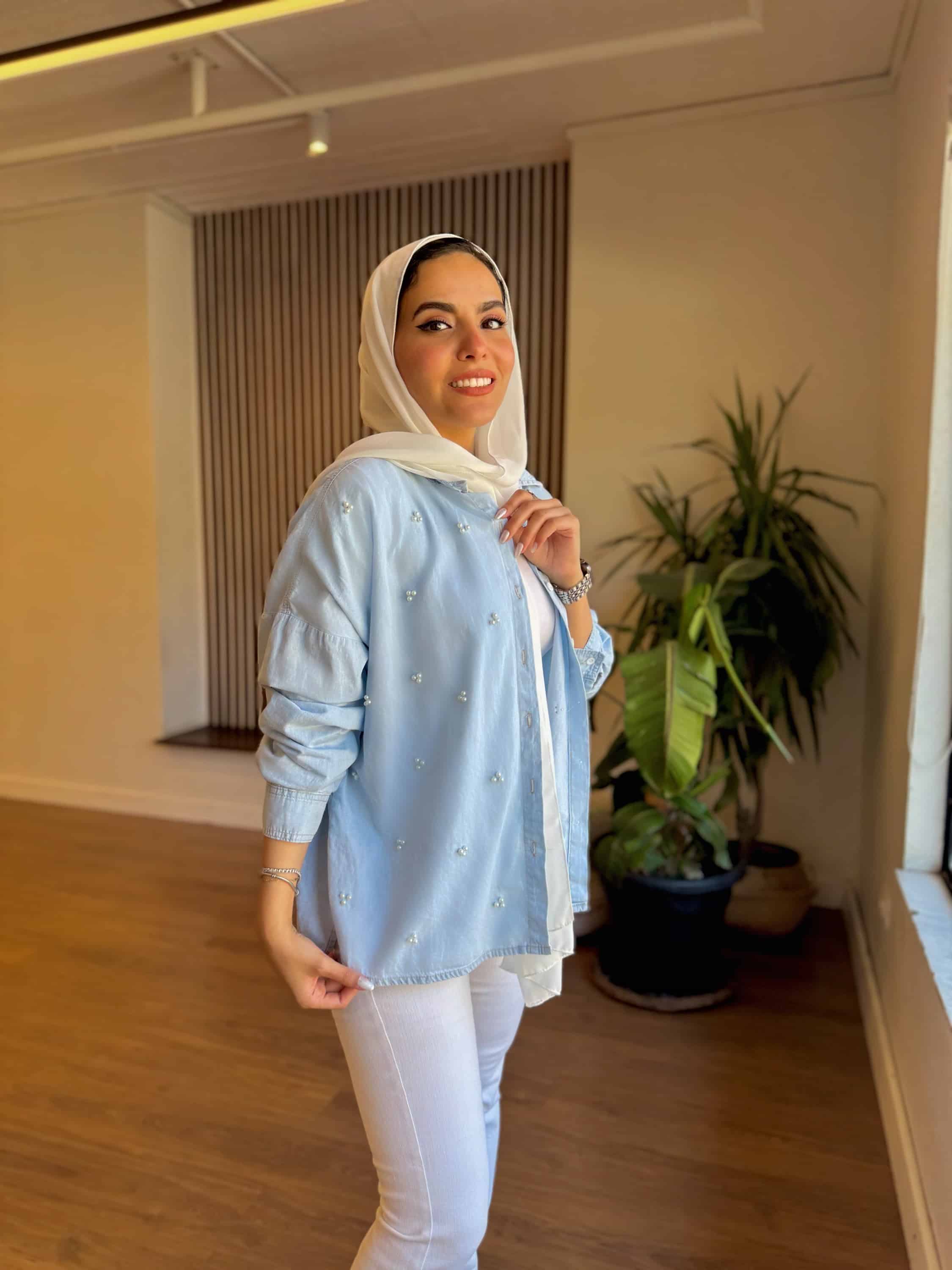 Pearl Denim Shirt