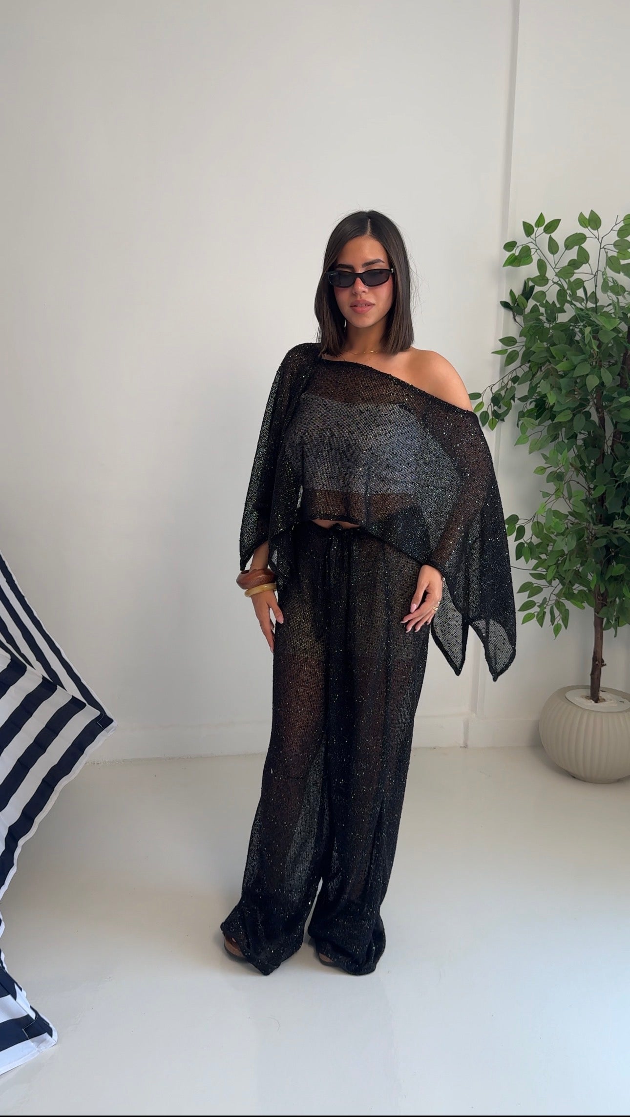 Black Shimmer Set
