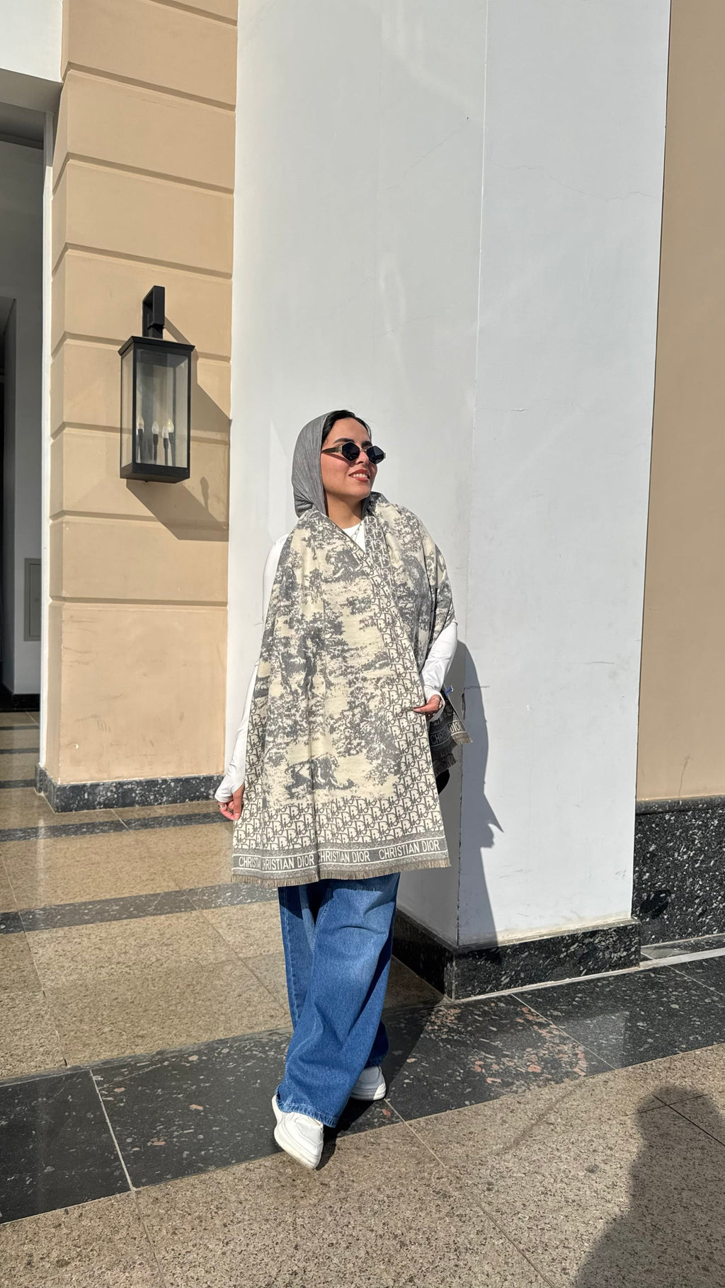 Trendy Christian Dior Shawl