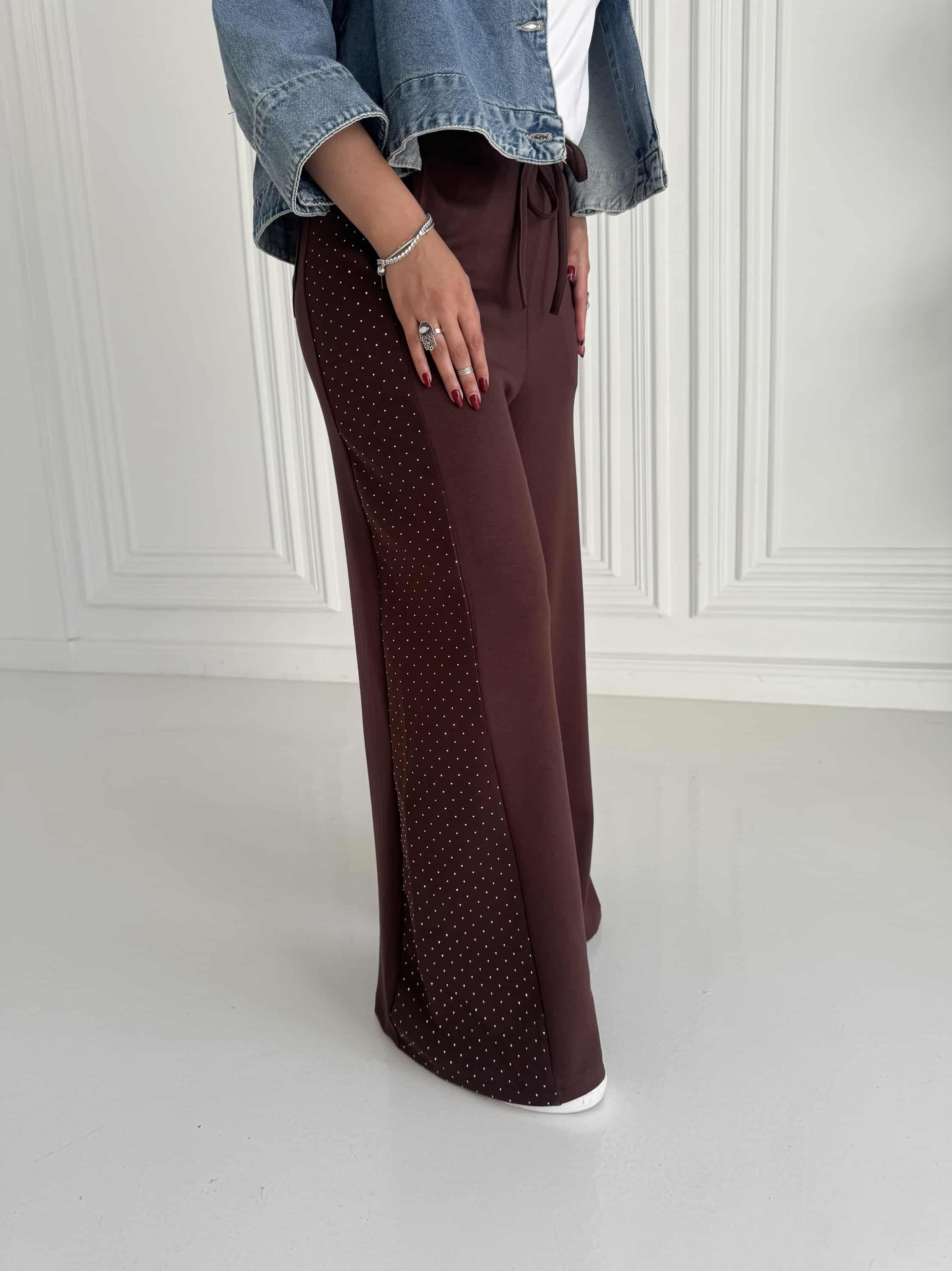 Sparkle Wide-leg Pants