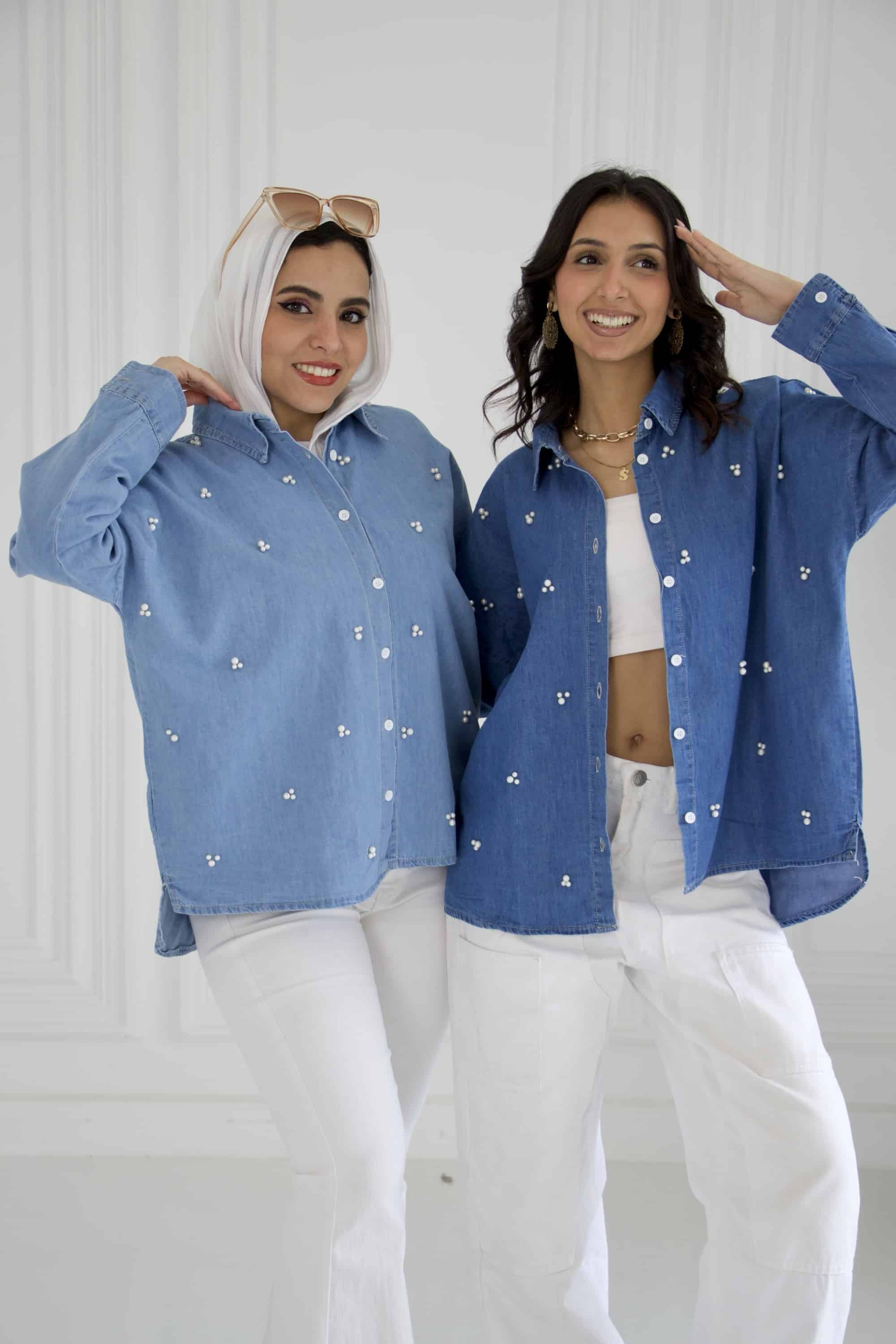 Pearl Denim Shirt