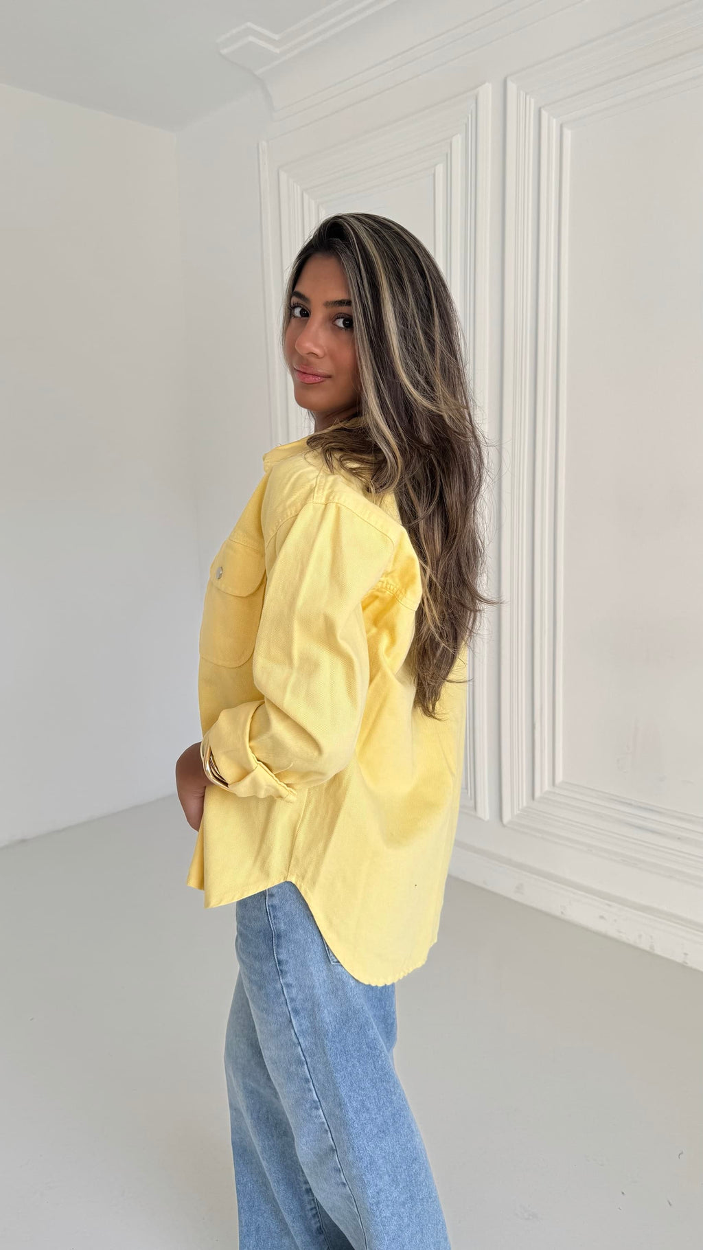 Multicolor Gabardine Jacket
