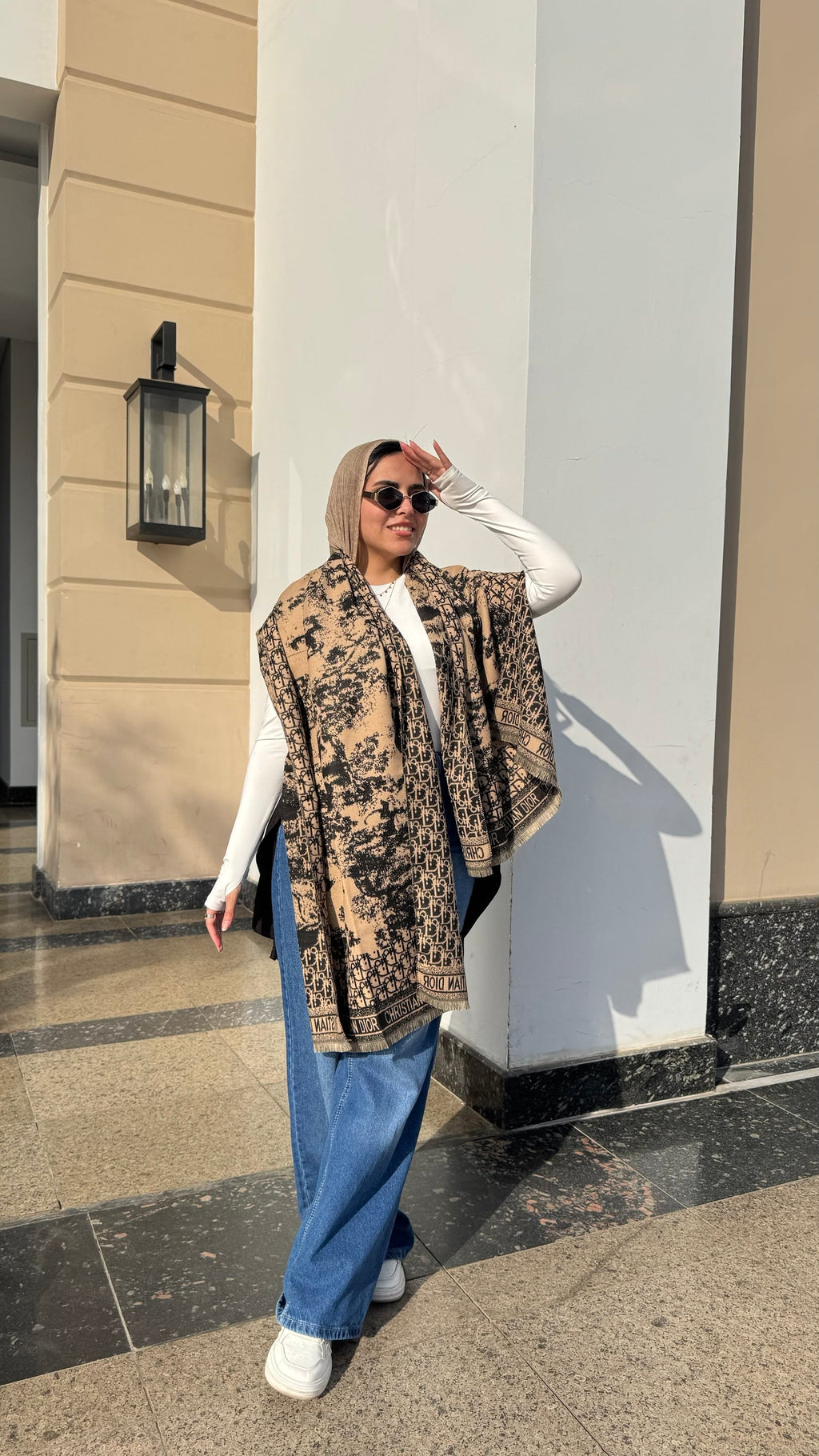 Trendy Christian Dior Shawl
