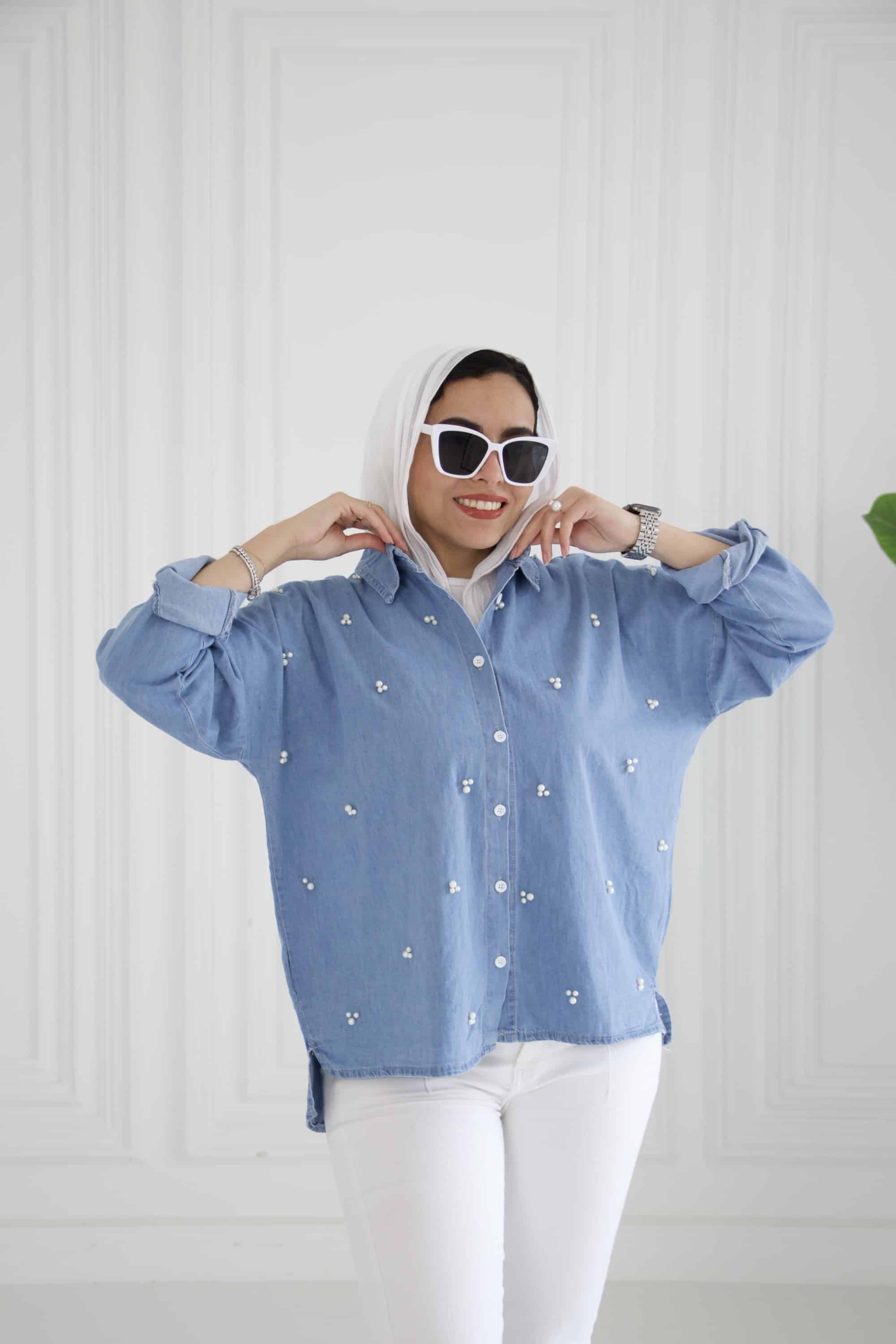 Pearl Denim Shirt