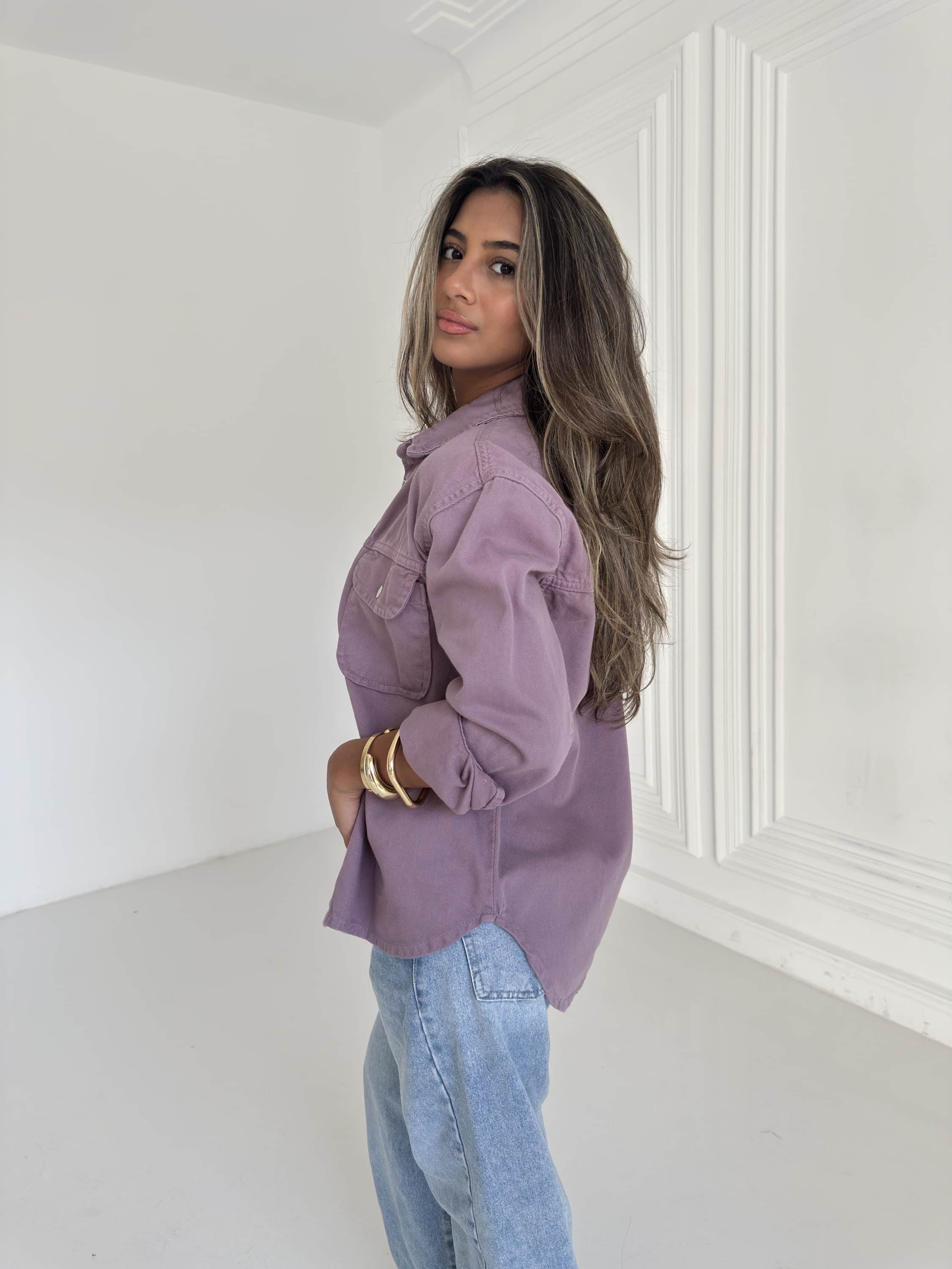 Multicolor Gabardine Jacket