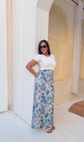 Azure Wrap Skirt