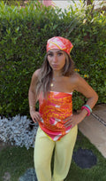 Pinky Snake Scarf