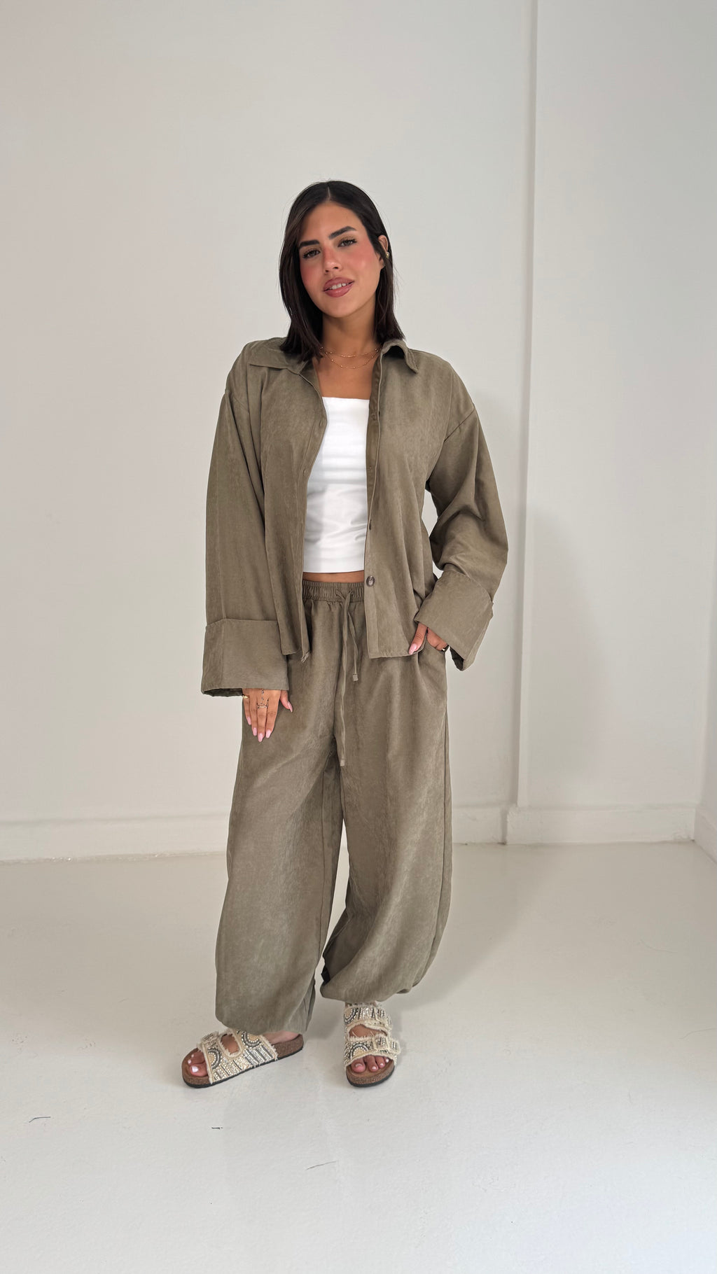 Serene Set In Olive