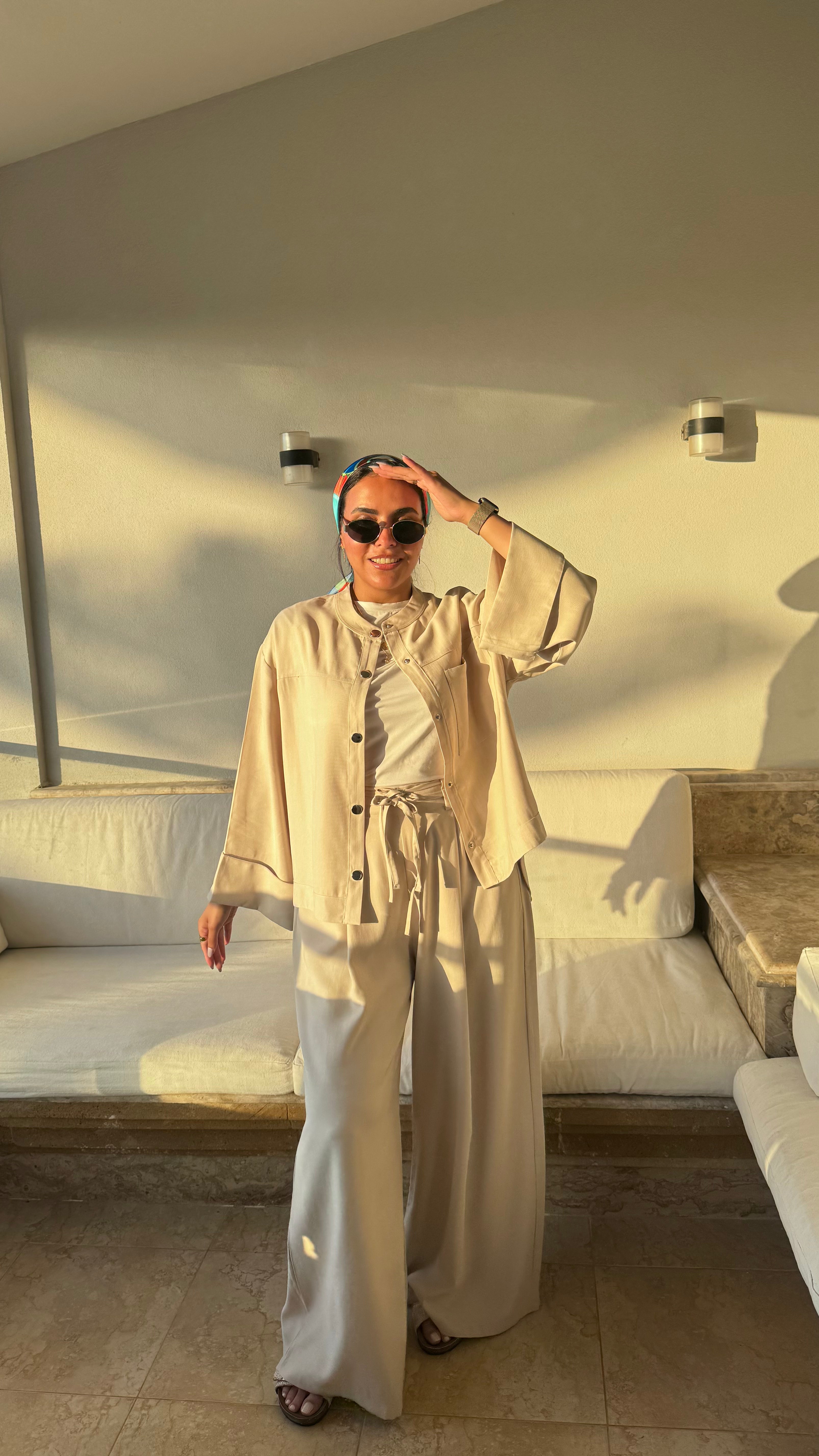 Pure Comfy Set In Biege