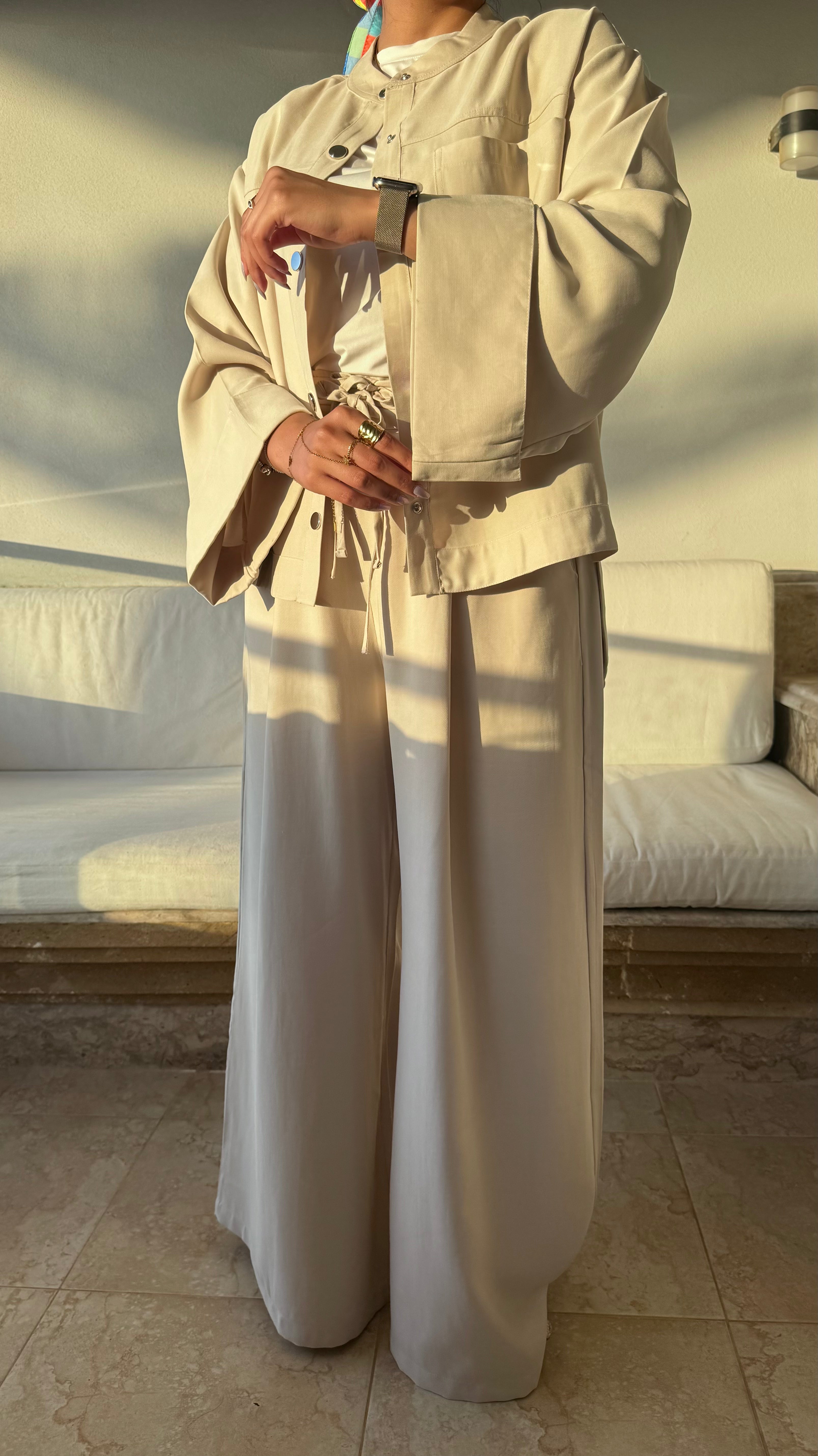 Pure Comfy Set In Biege