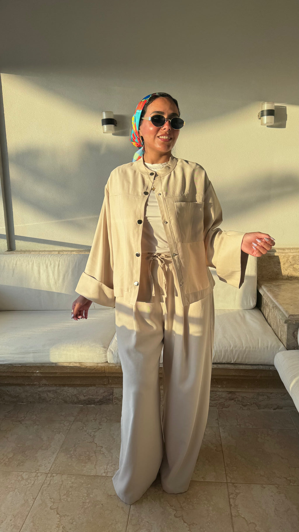 Pure Comfy Set In Biege